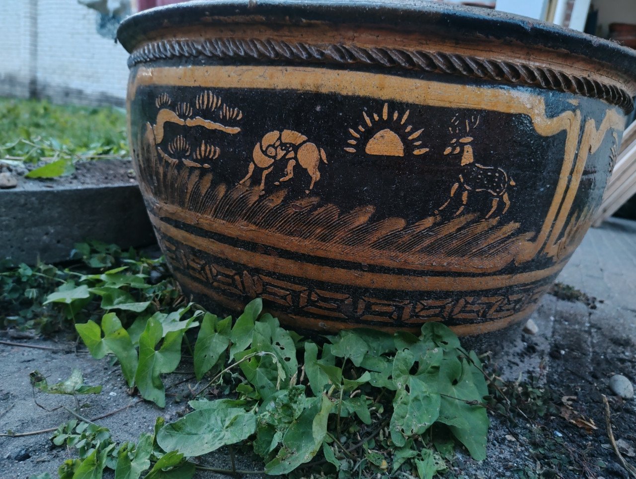 Grote bloempot plantenbak