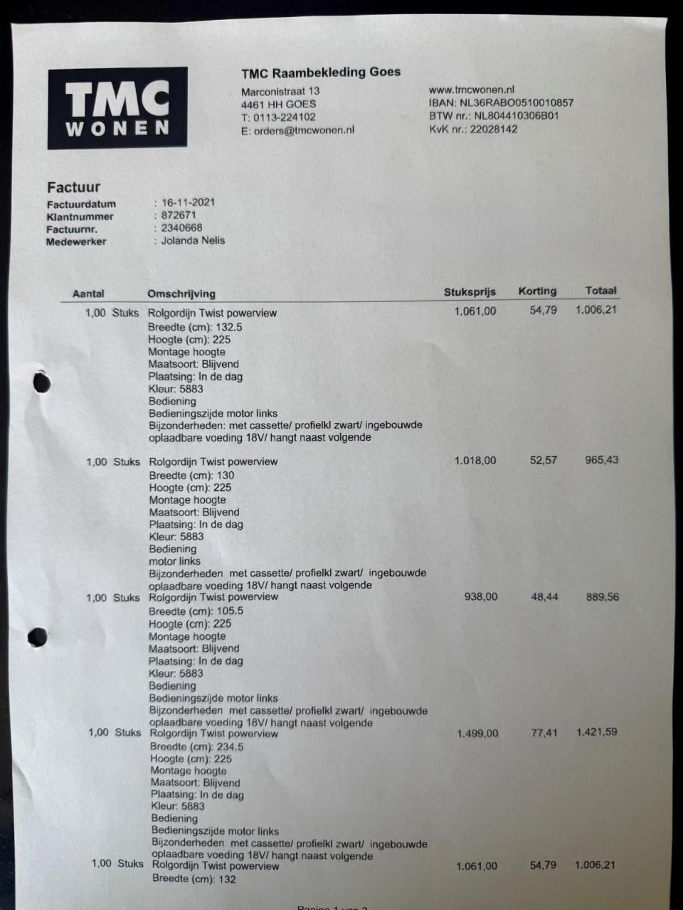 LuxaFlex Elektrische Rolgordijnen ( Accu)
