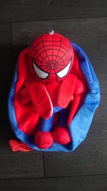 Rugzakje Spiderman met afneembare knuffel