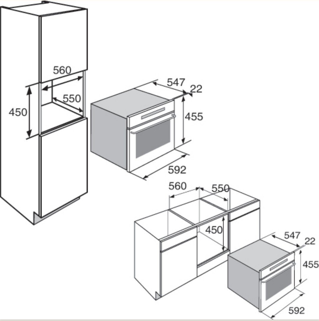 Pelgrim magnetronoven MAG546RVS/P04