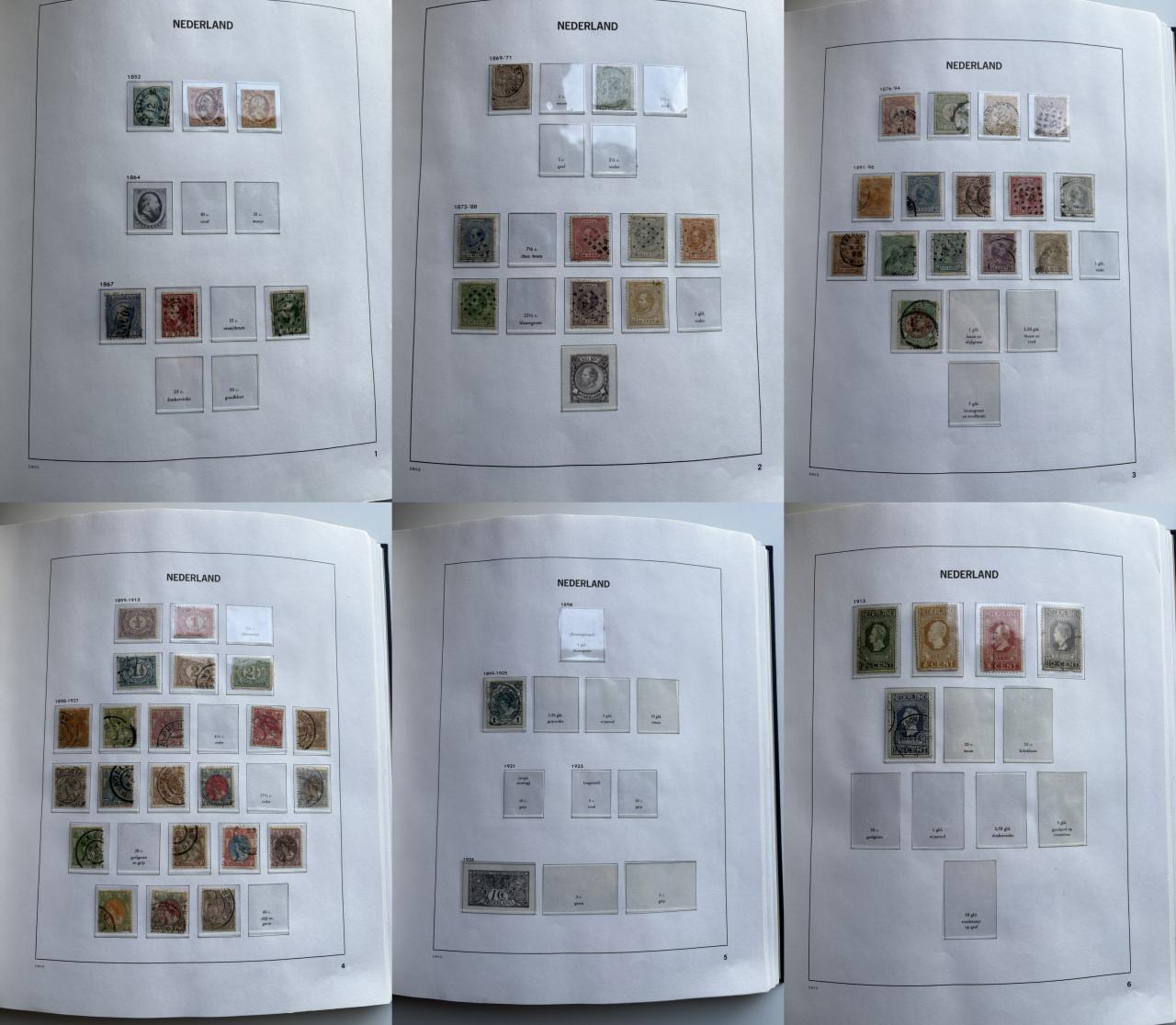 DAVO 1 Postzegels Nederland vanaf 1852