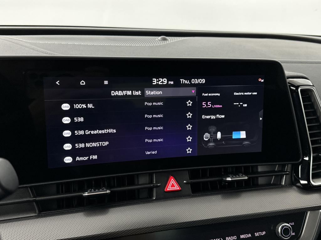 Kia Sportage 1.6 t-gdi hybrid dark edition | stuur-/stoelverwarming | navig