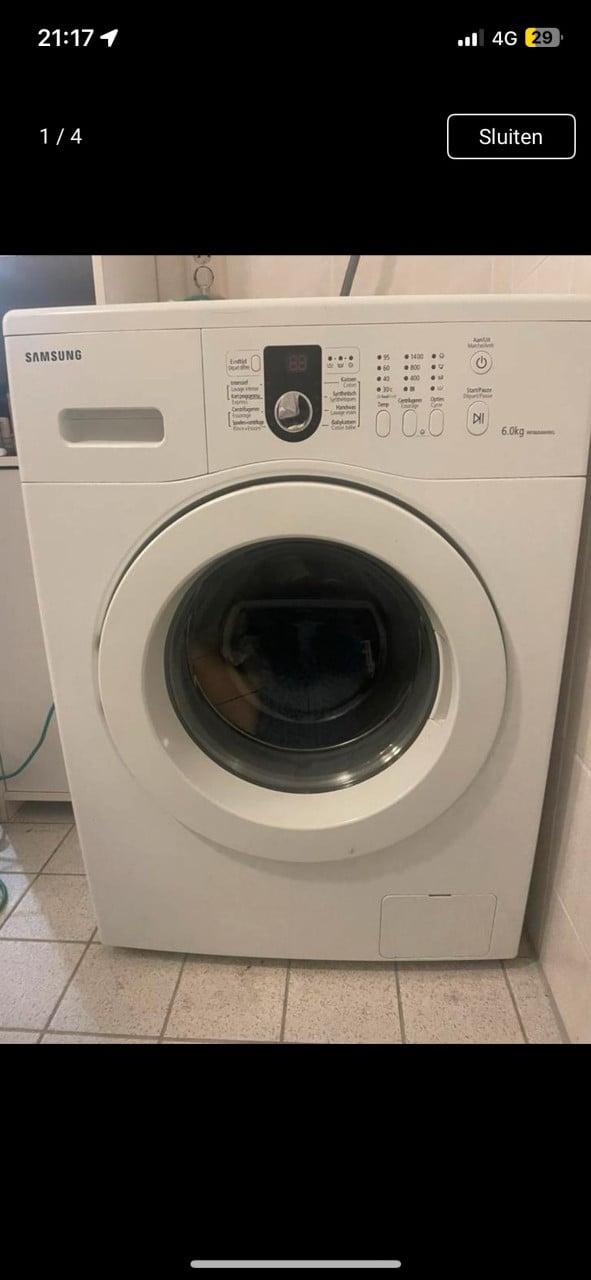 Samsung wasmachine 6kg