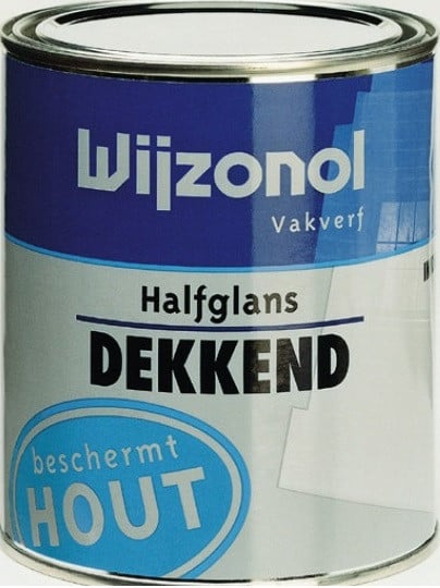 Wijzonol Dekkend Halfglans of Hoogglans - 0,75 Liter