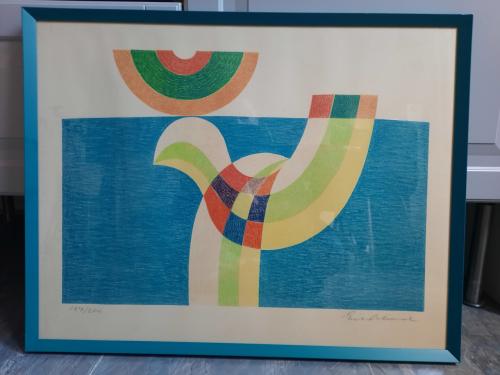 Kleurenlithografie Ortvad