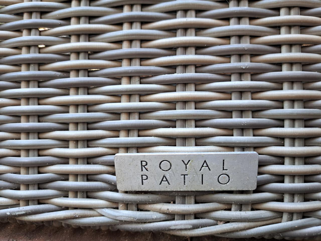 Loungset met kussens (Royal Patio)