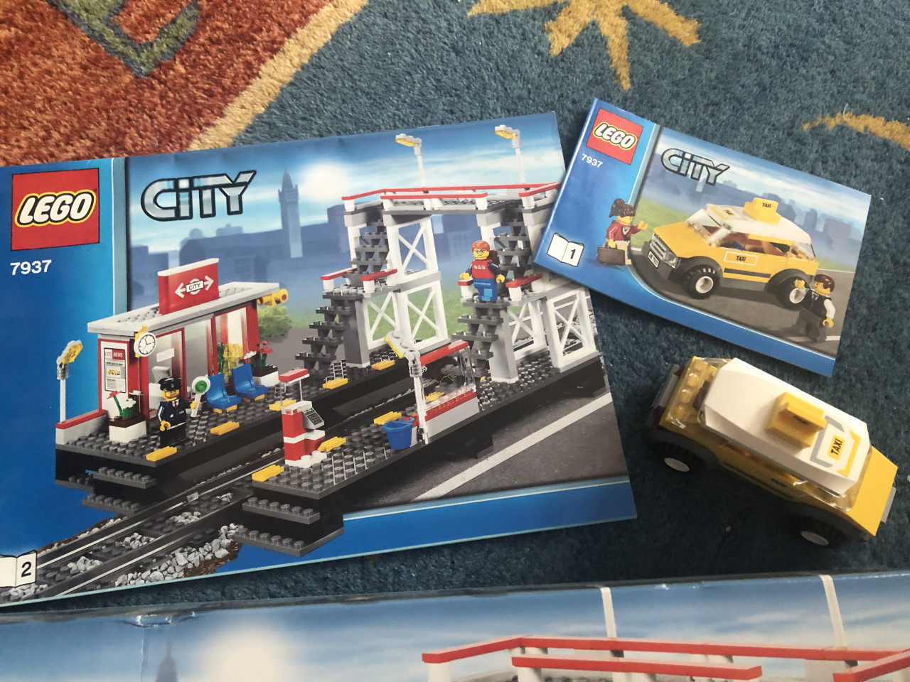 Lego set spoorwegstation 7937