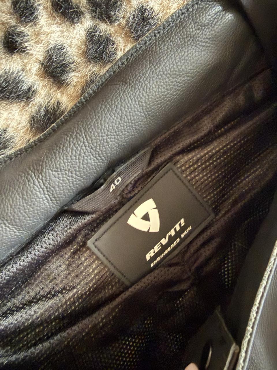 Leren motor broek van REV-IT!