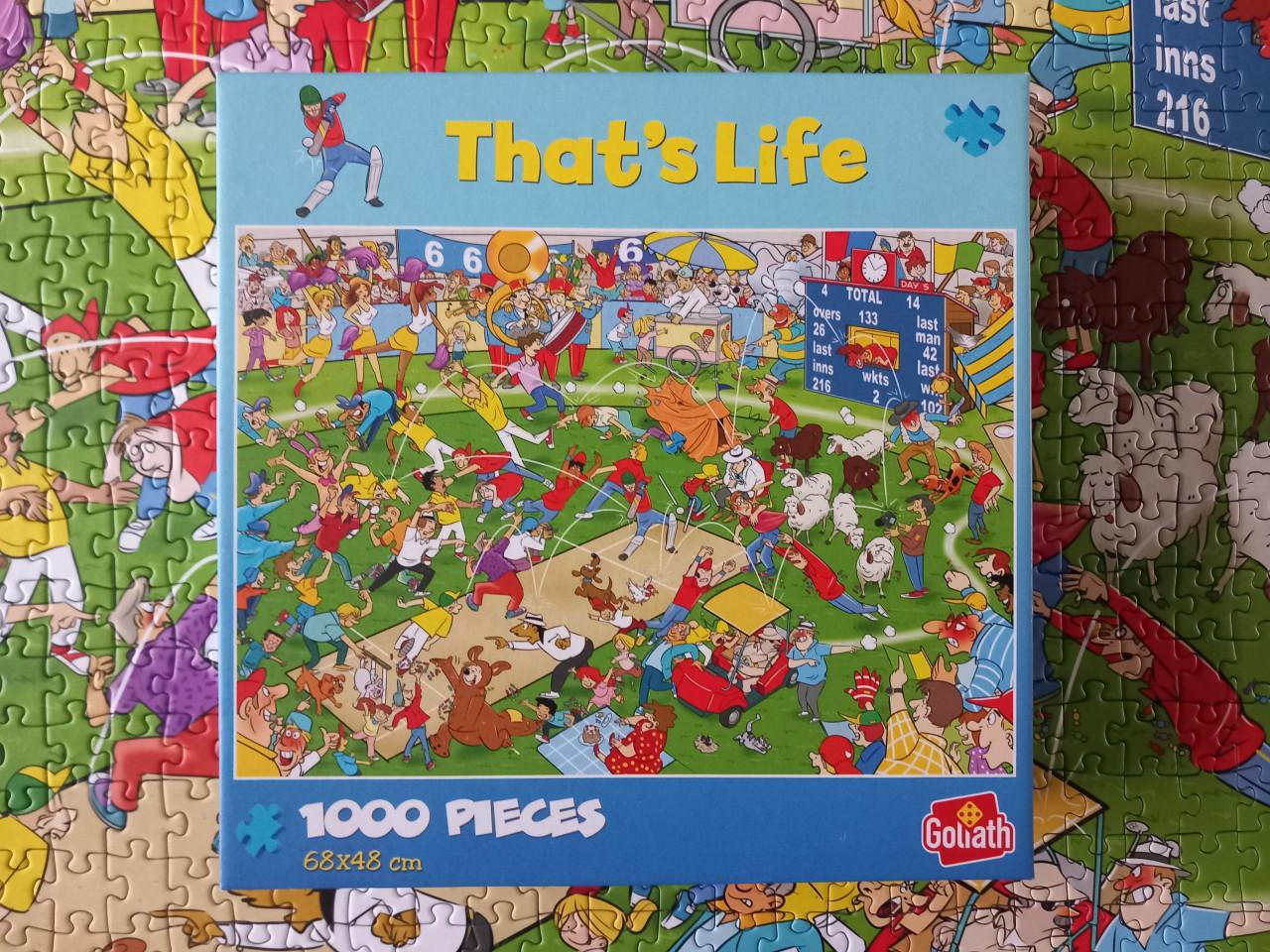 That's Life puzzel Cricket