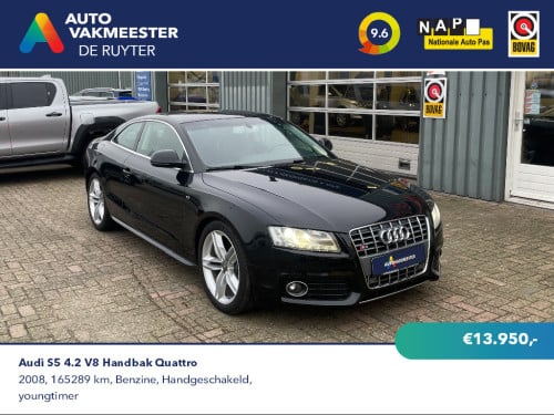 Audi S5 - 4.2 FSI S5 V8 Quattro Handbak | B&O
