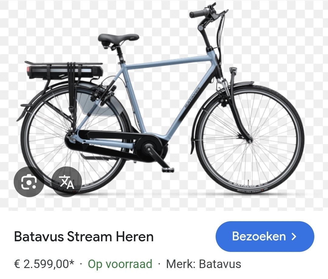 Set Batavus elektrische fietsen | bezorgen mogelijk.