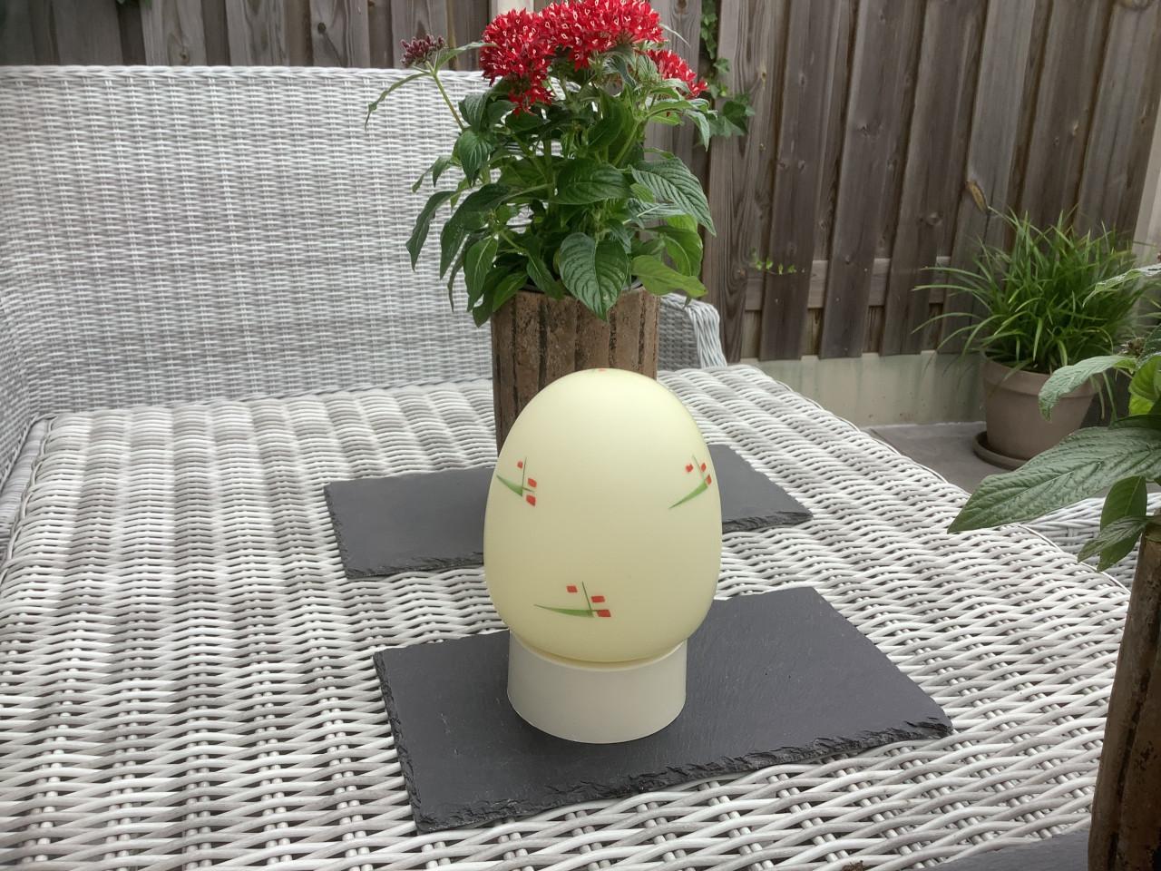 Vintage Opaalglas Plafondlamp - Jaren ‘60