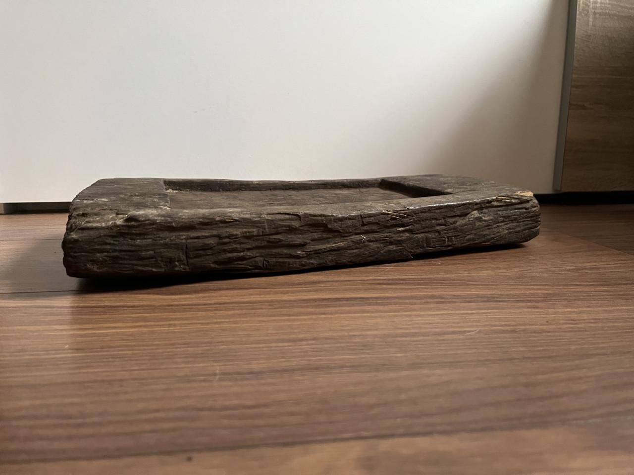 Houten schaal