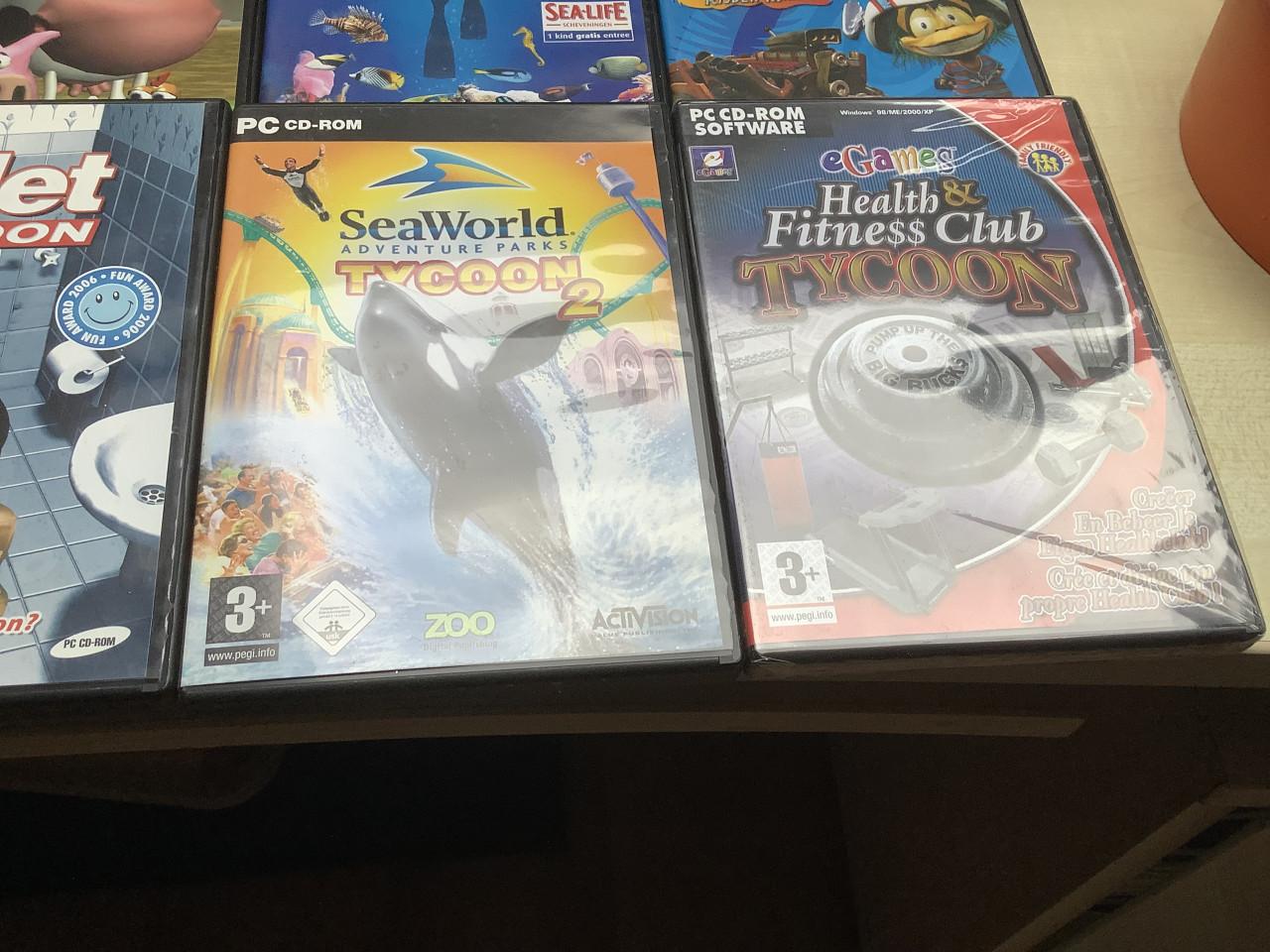 Pc spellen te koop aangeboden. Los of alles voor €15,00. Zie omschrijving.