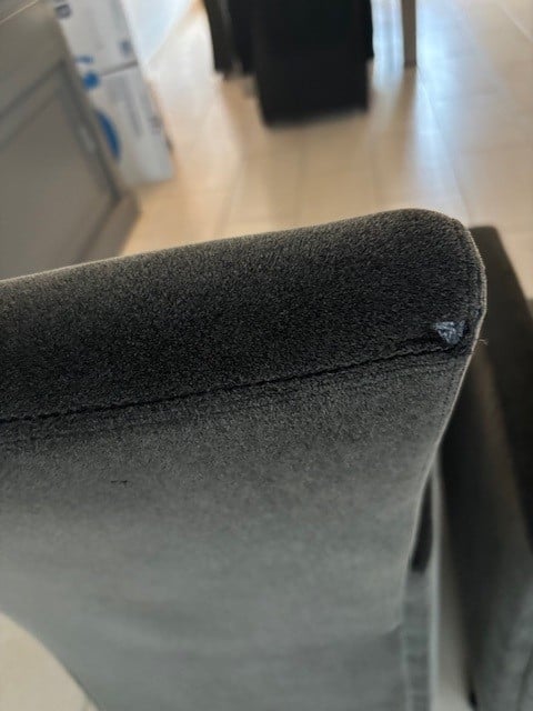 6 eetkamerstoelen op wielen