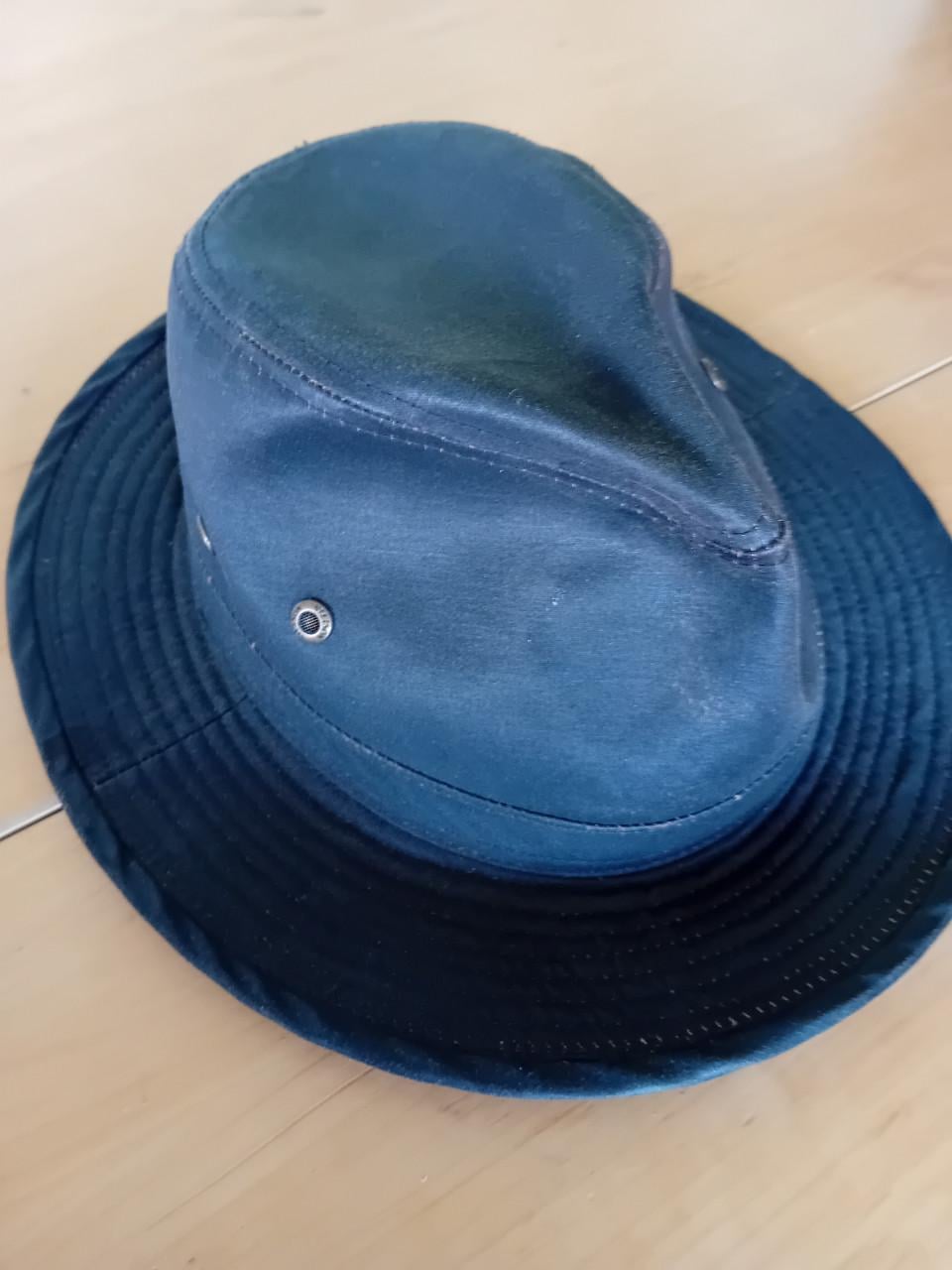 Te koop: Een Stetson lederen hoed maat M