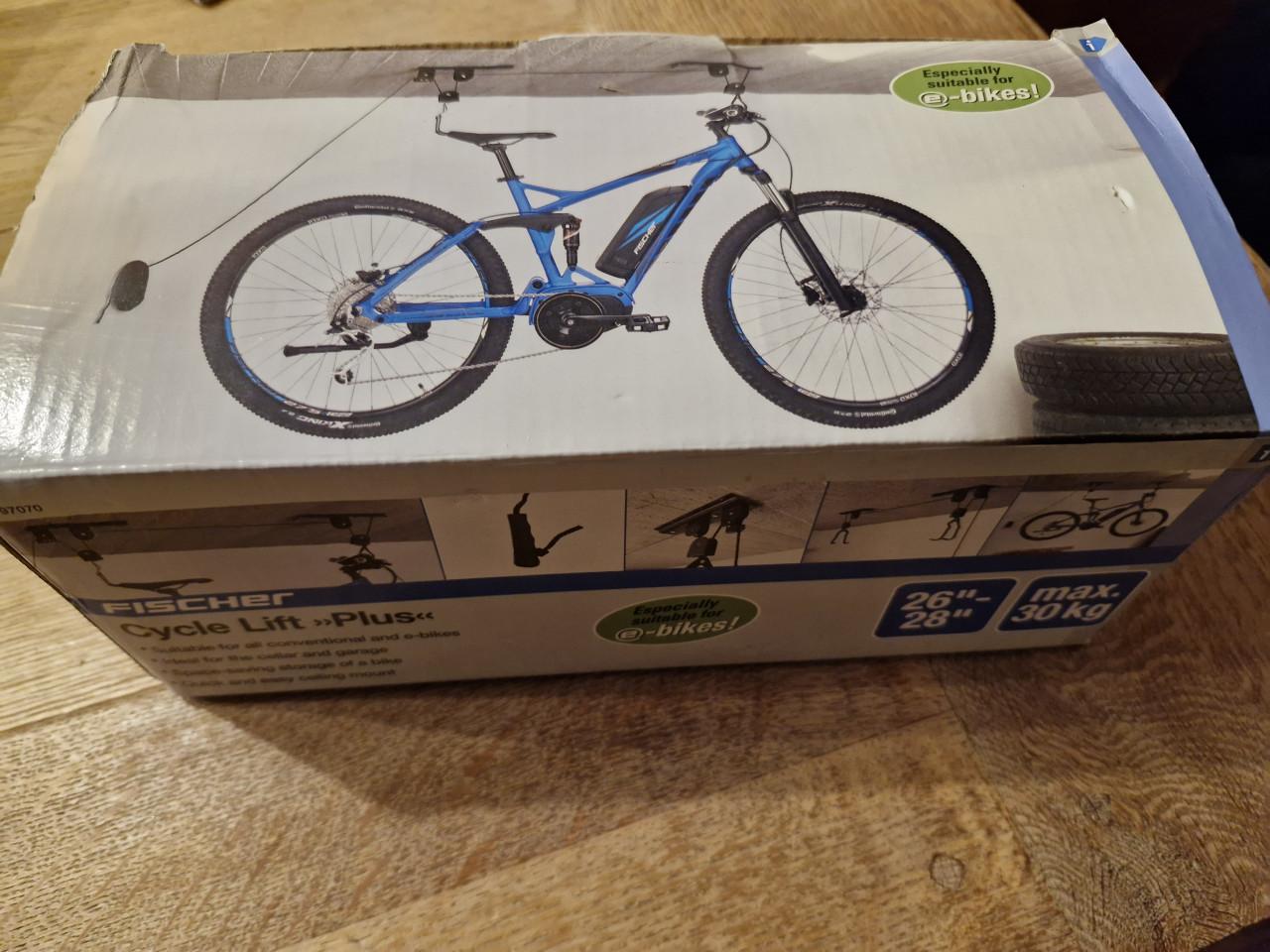 Nieuwe fietslift voor E-bikes