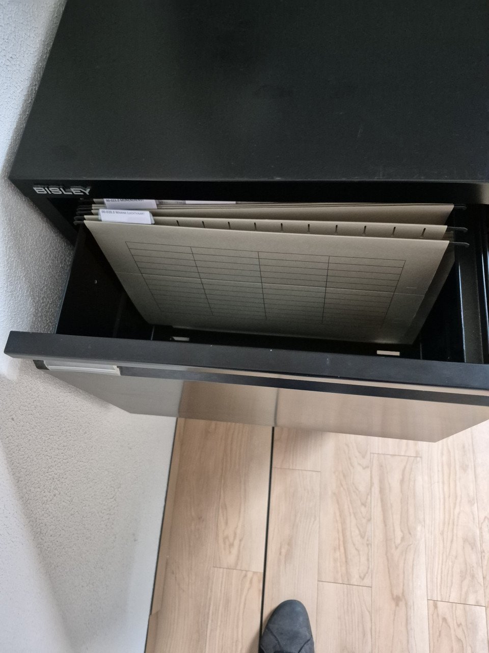 Bisley archiefkast 2 lades