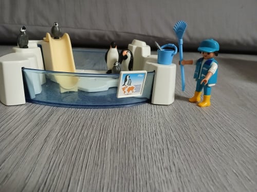 Playmobil pinguinverblijf 9062 dierenverzorger pinguin
