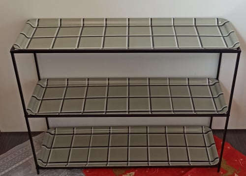 Ikea Sammanhang rek + 3 x dienblad Ypperlig 50 x 16 cm