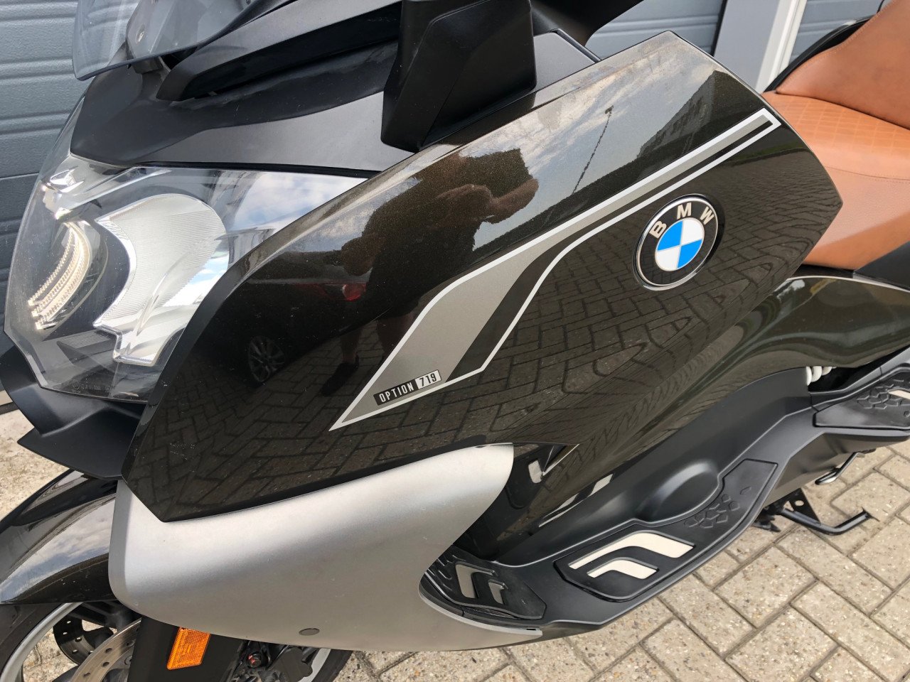 BMW C650GT uit 2019 met "optie 719" , side-view assist, topkoffer etc €4450