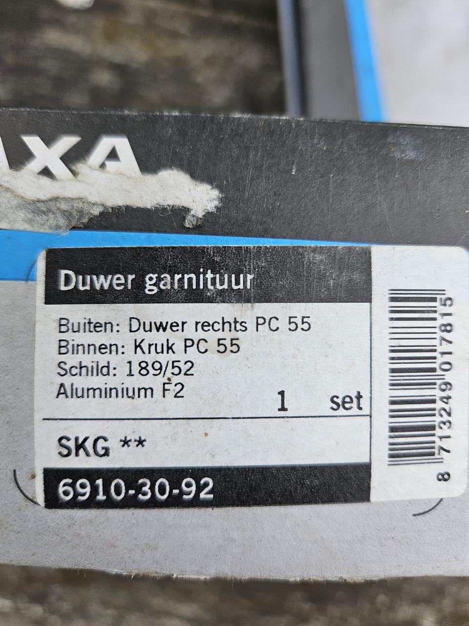 Aluminium veiligheidsbeslag SKG**