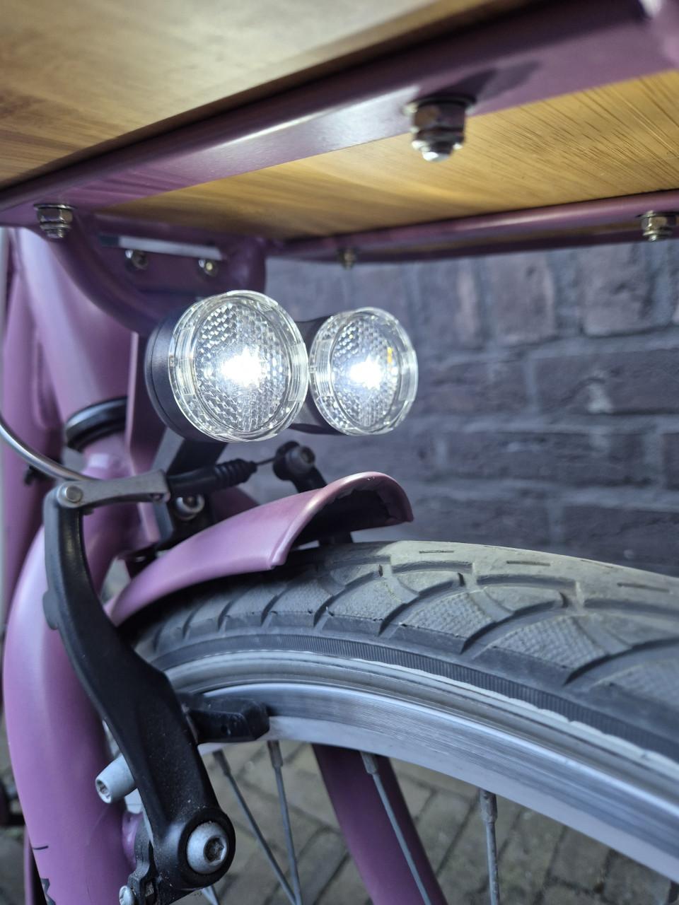 Roze Alpina Mood meisjesfiets 24 inch 3 versnellingen