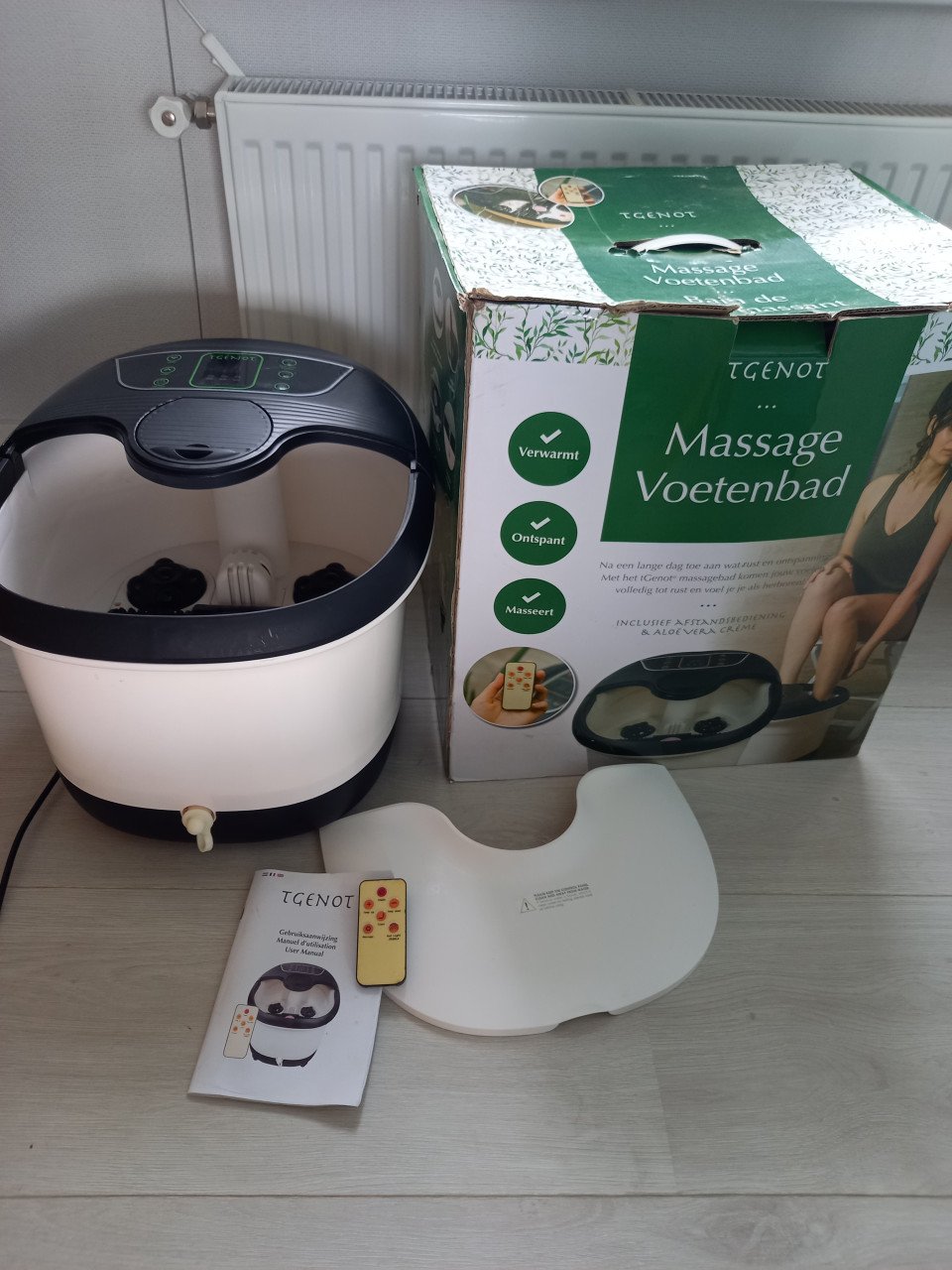 Tgenot voetenbad met verschillende massage standen