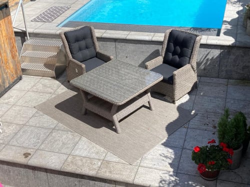 Wicker Loungetafel tuintafel