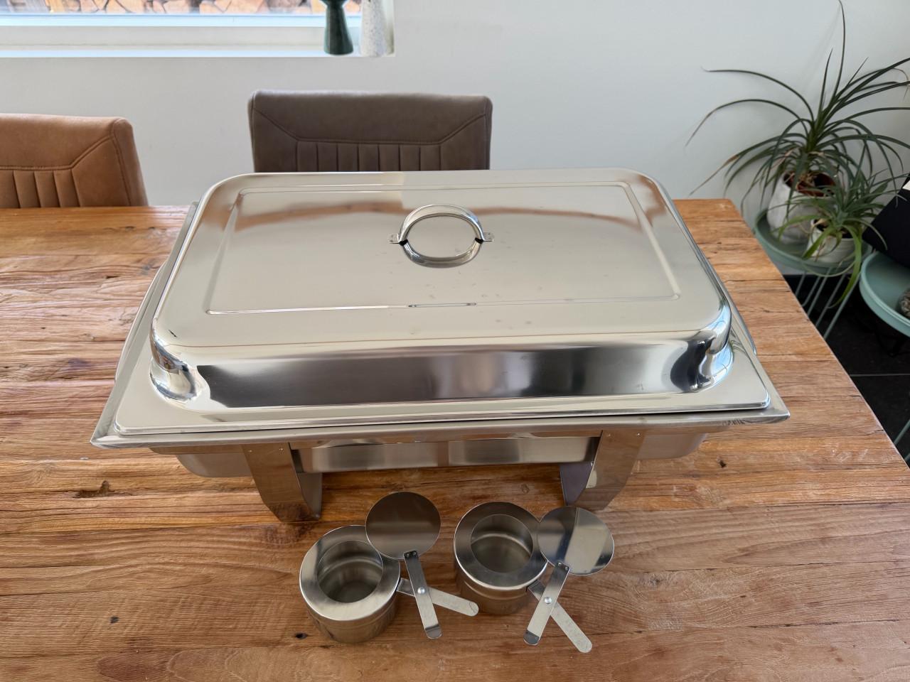 TGFF Chafing Dish / Bain-marie warmhouder set