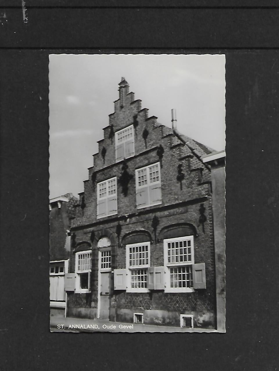 Ansichtkaart   A 127   Sint  Annaland   oude gevel