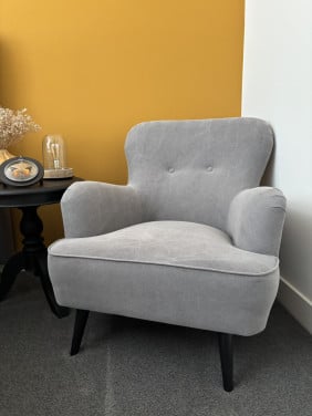 Fauteuil grijs