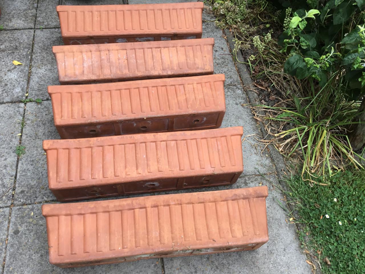 Bloembakken Terra Cotta