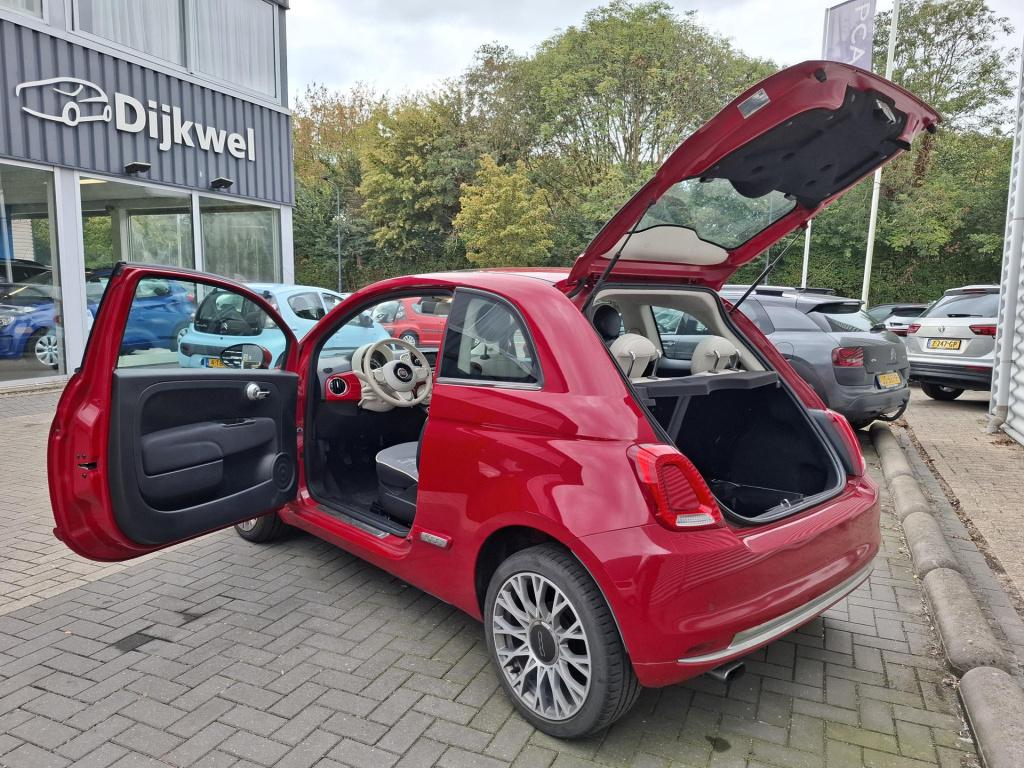 Fiat 500 twinair turbo collezione glazen schuifdak/nav/lmv
