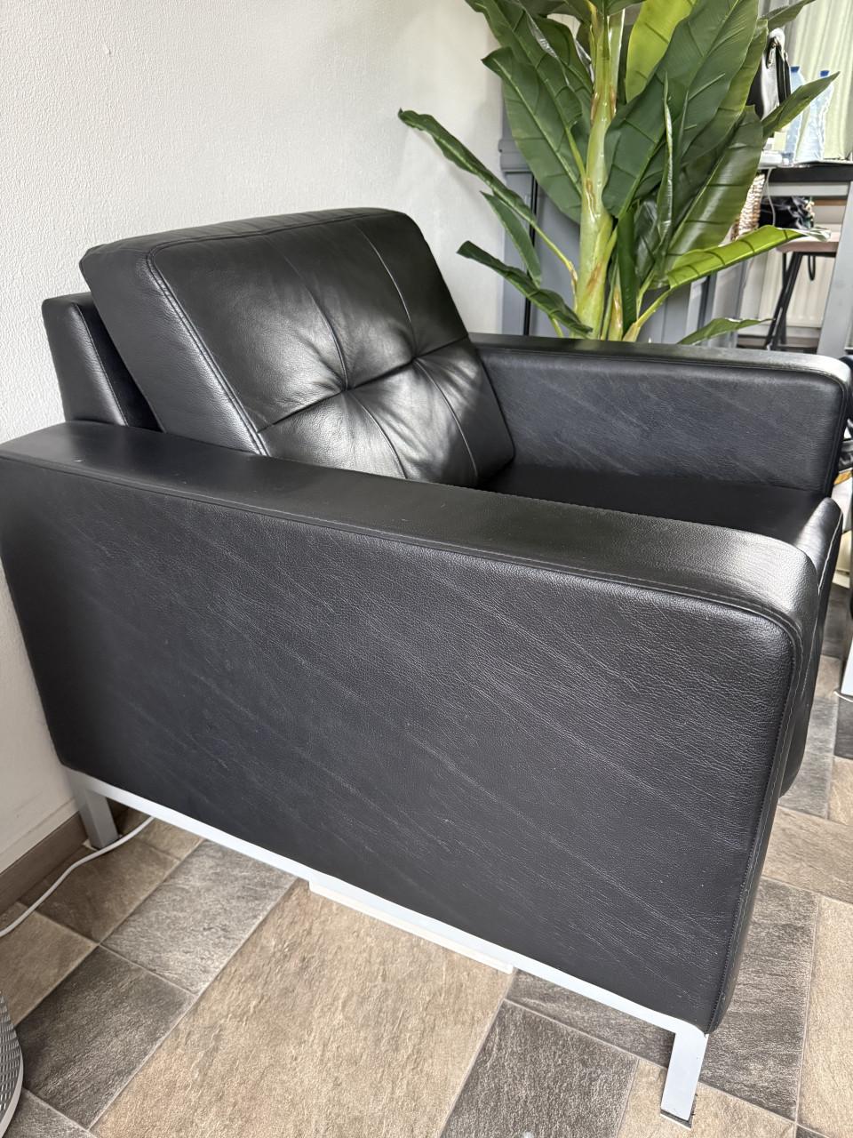 Hoekbank + zetel