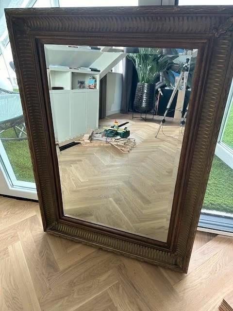 Nieuwe spiegel te koop, alleen uit verpakking gehaald