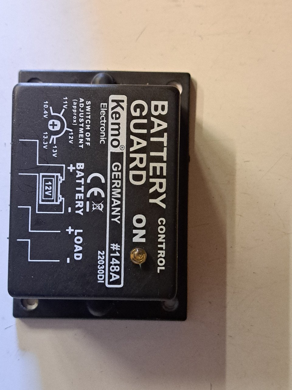 KEMO Battery Guard, voor caravans
