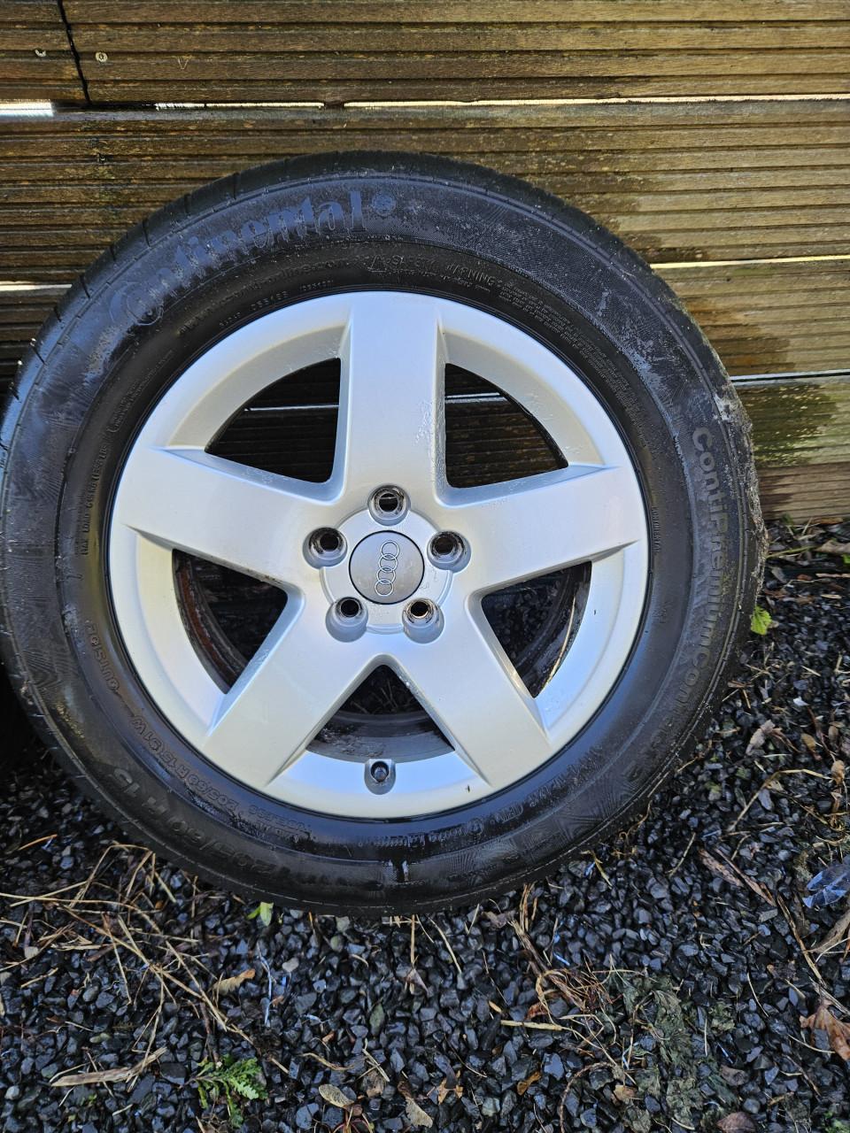 Audi originele velgen 15 inch