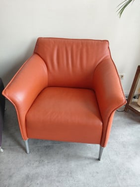 Mooi leren leolux fauteuil mayon