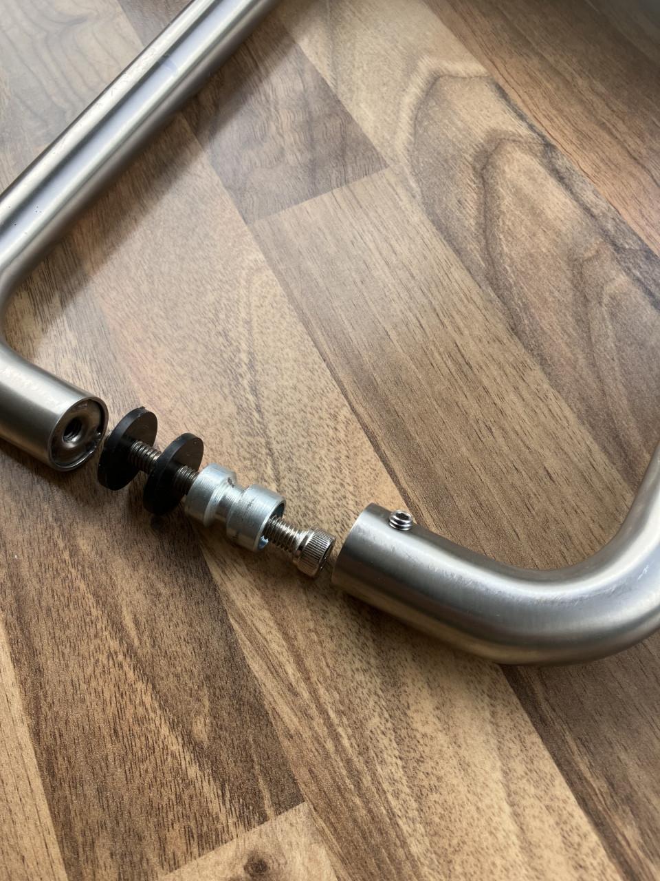 Deurhandvat / handgreep voor bijv. douchedeur