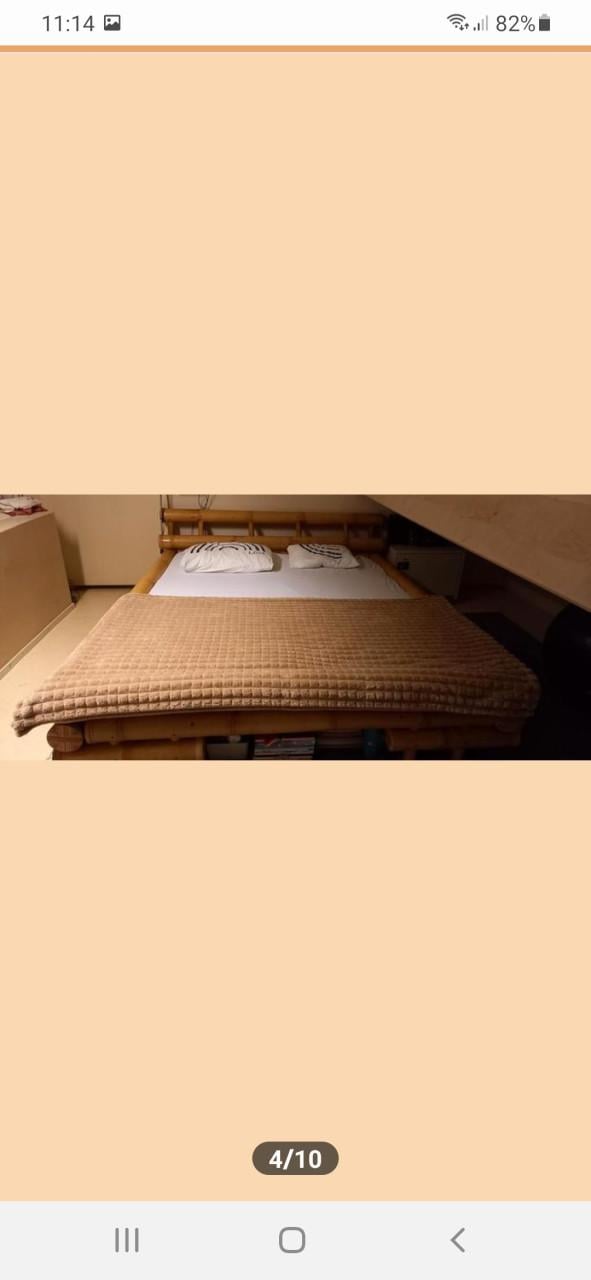 2 persoonsbed Bamboe