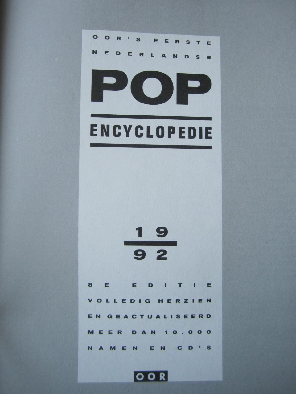 Oor Pop encyclopedie 1992