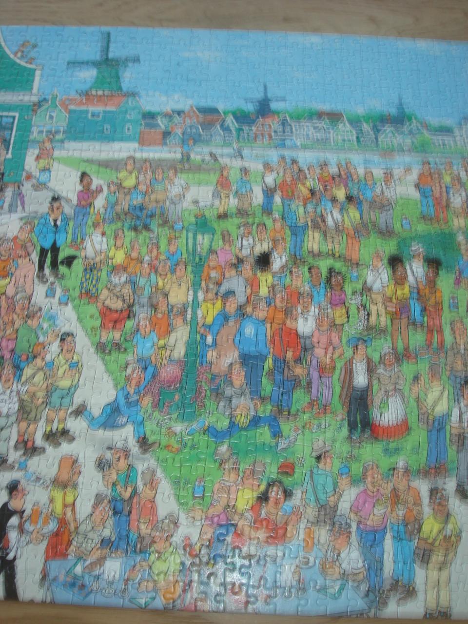 Te koop Complete Jan van Haasteren Puzzel Albert Heijn op de zaanse schans