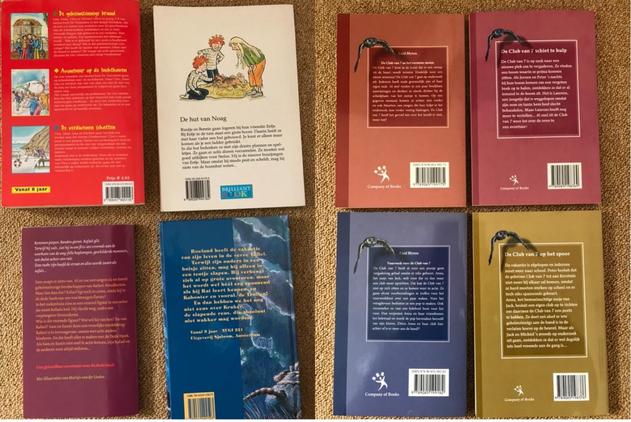 Kinderboeken zgan (€1,50 p st.)