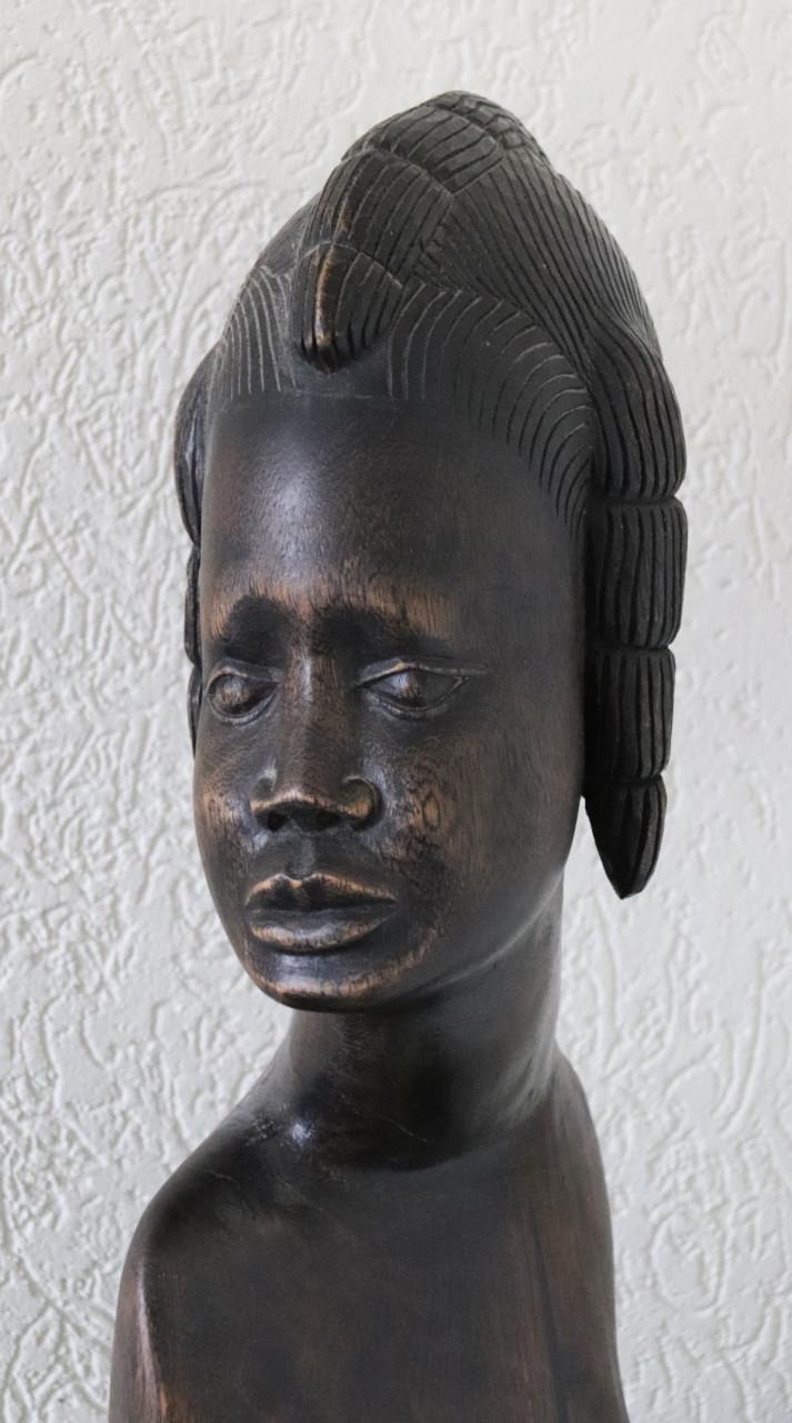 Groot houten Vrouwen buste
