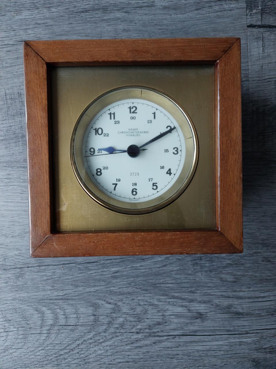 Nautische Wempe  klok.