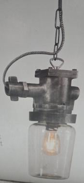 Hanglampen industrieel 2 stuks