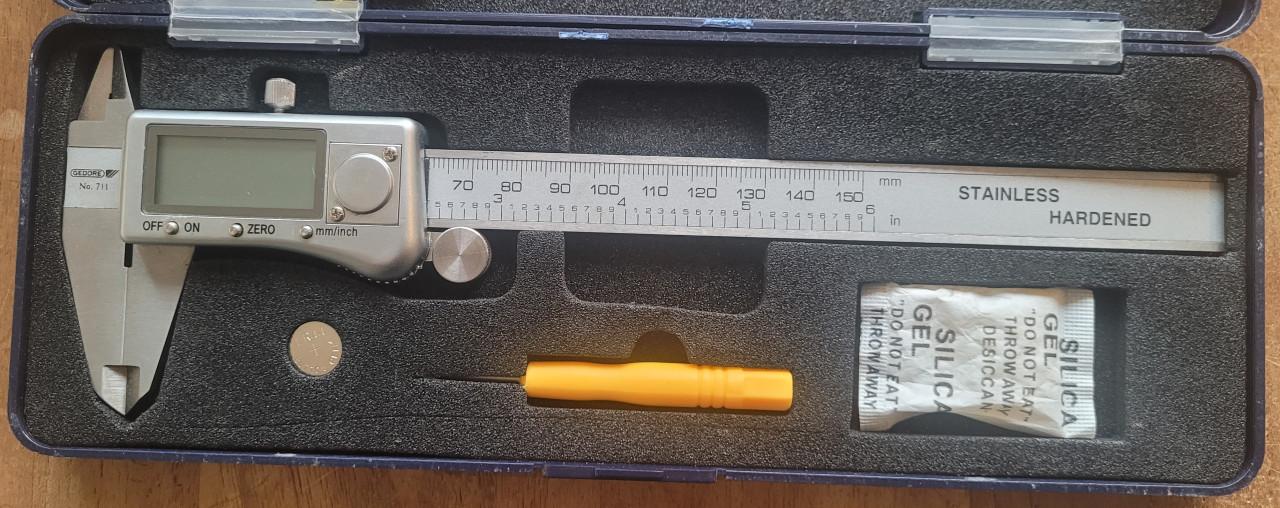 Gedore no. 117 Digitale Schuifmaat 150mm