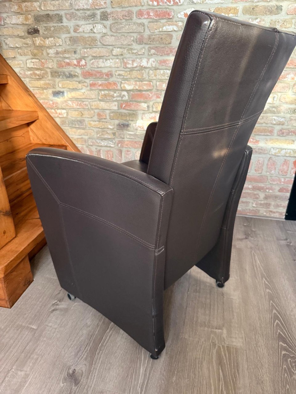 2 eetkamer stoelen-fauteuils