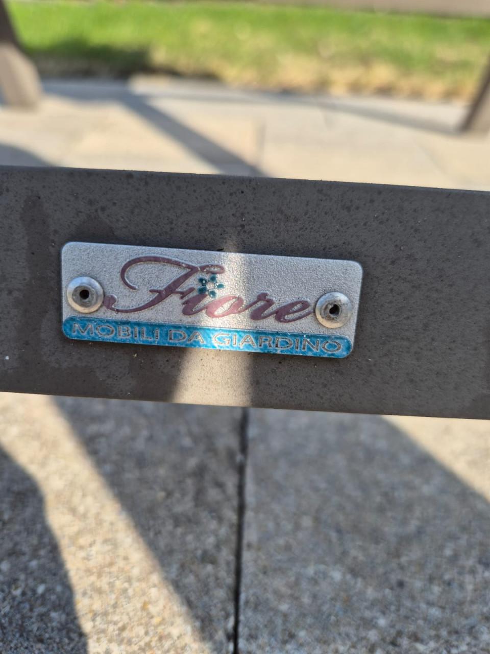 Set van 4 verstelbare tuinstoelen - Fiore